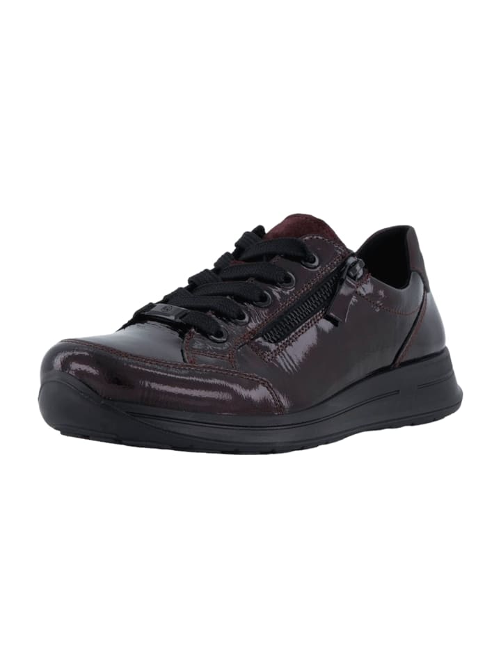 Komfort Schnürschuhe in Rot