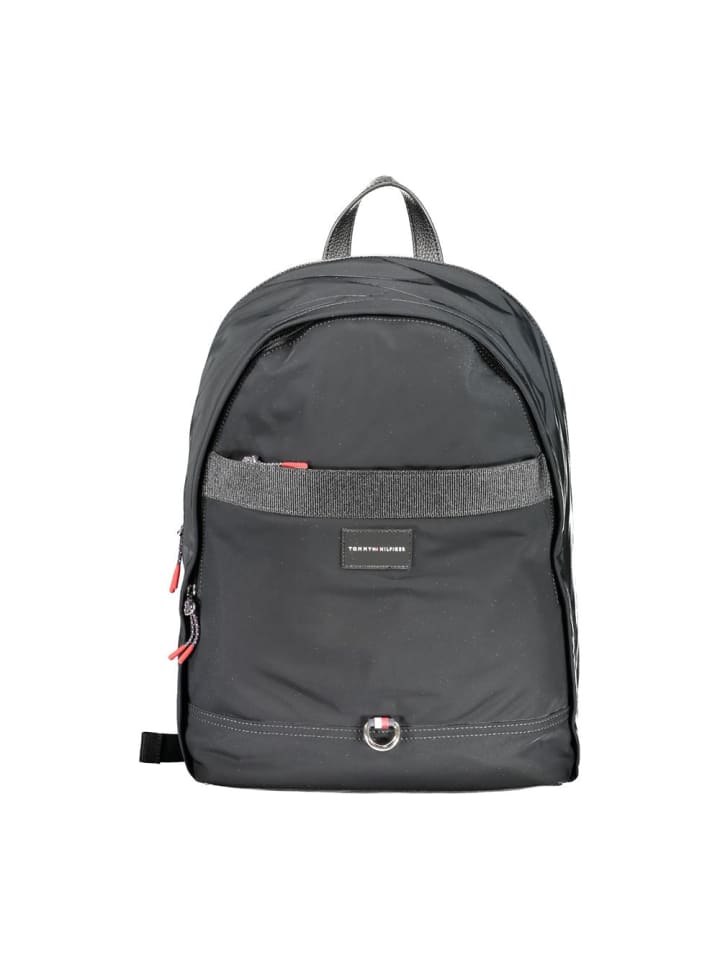 Schwarz Polyester Herren Rucksack