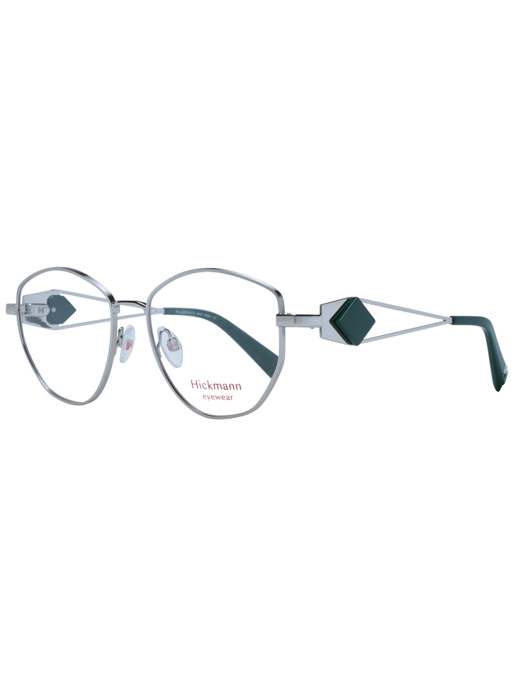 Damen Optische Fassungen Rund Silber