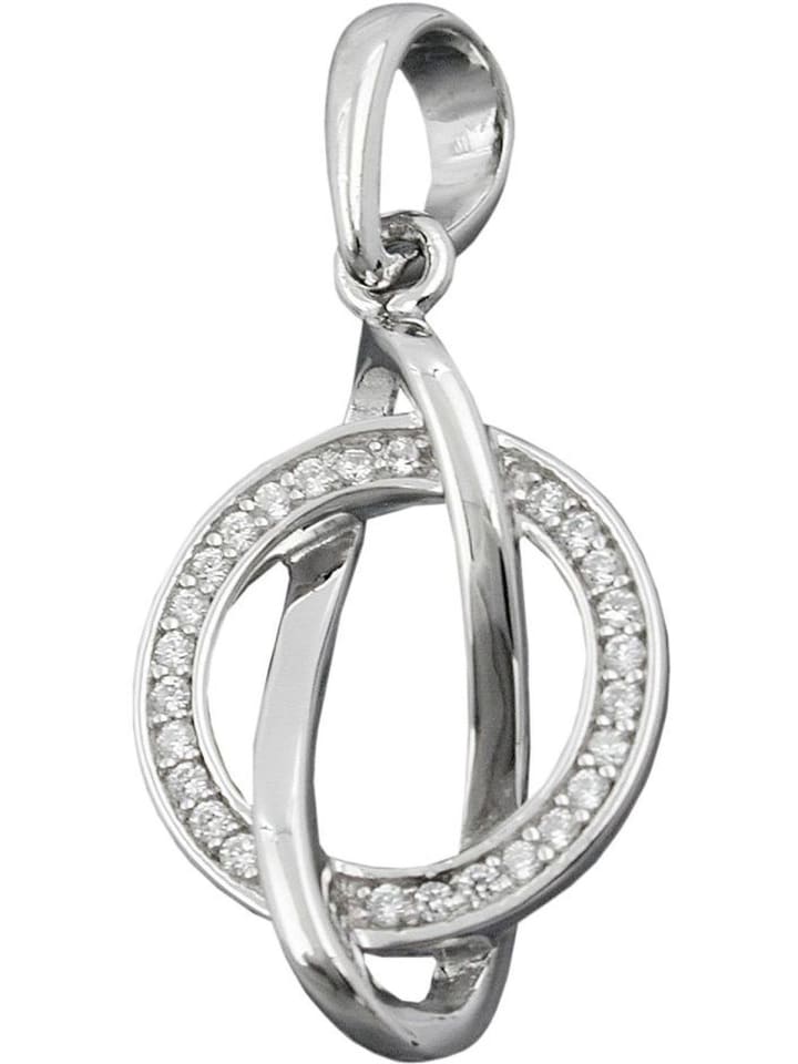 Anhänger 23x16mm Silber 925 in silber
