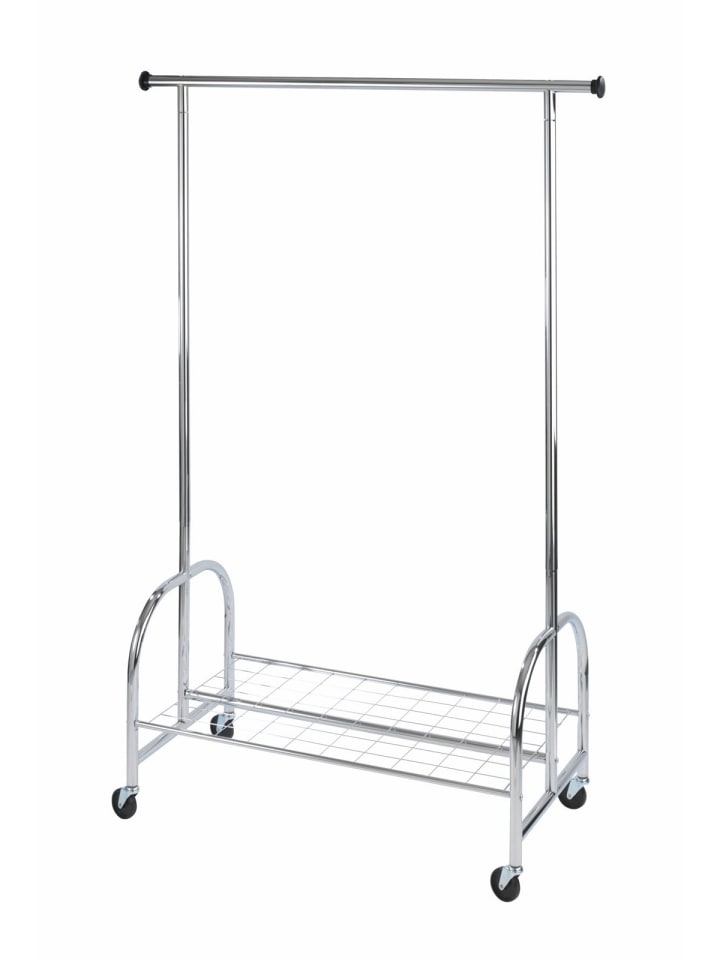 Kleiderständer Profi, Kleiderständer Mod. Profi in Chrom, Schwarz, Schwarz