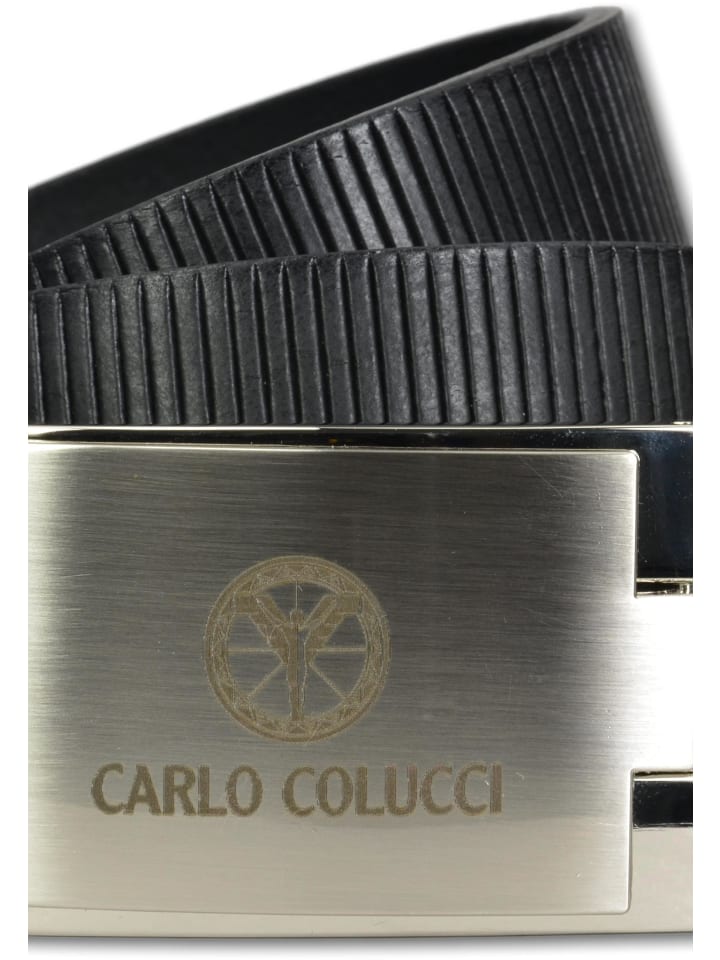 Ledergürtel Cazzolli in Schwarz