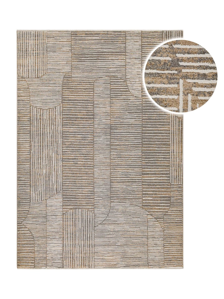 Teppich Raymond in beige grau