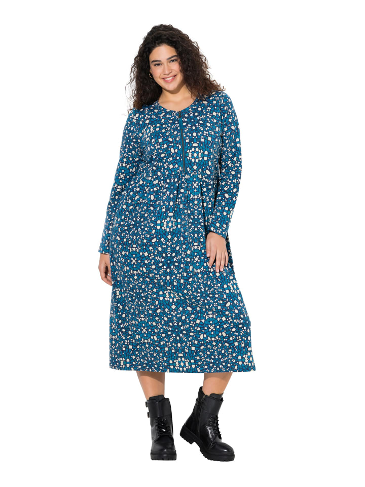 Kleid in petrol