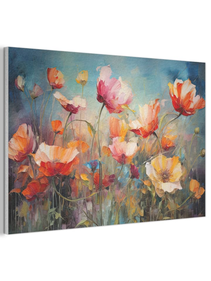 Akustibild Bunte Blumen