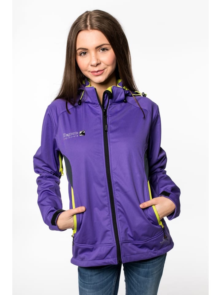 Softshelljacke Downton Peak  in Rot