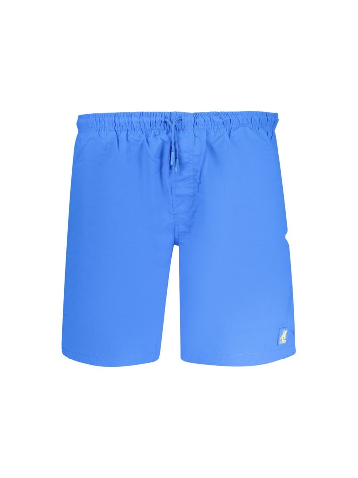 Blau Polyamid Herren Badebekleidung Shorts