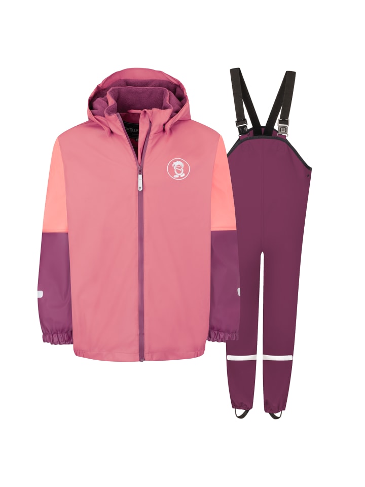 Winter Regenset Odda in deep ruby