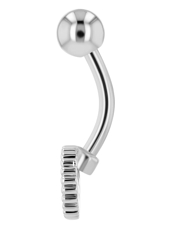 Damen Piercing aus Edelstahl in silber