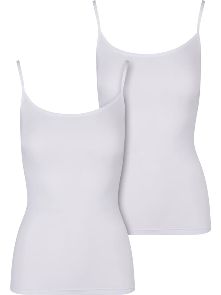Underwear - Top in white+white