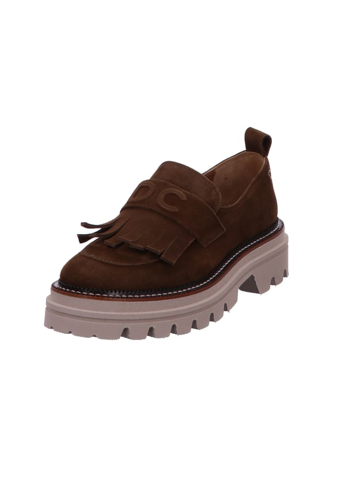 Schnürschuh in braun