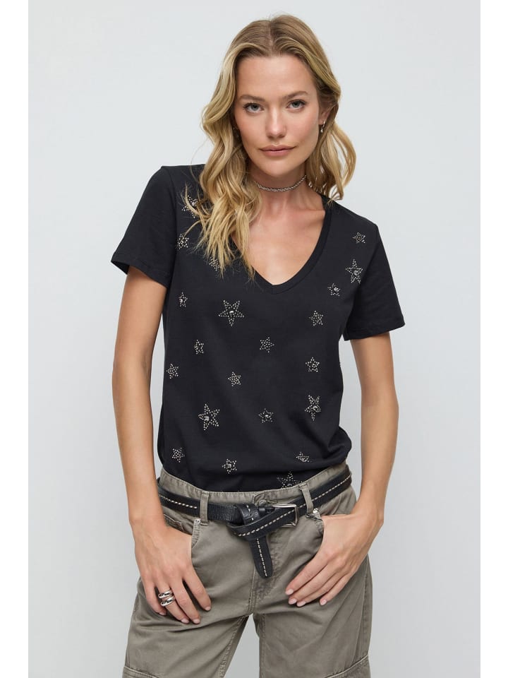Shirt in Schwarz
