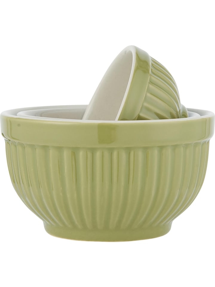 Schalensatz Mini Mynte HERBAL GREEN Grün 3er Set