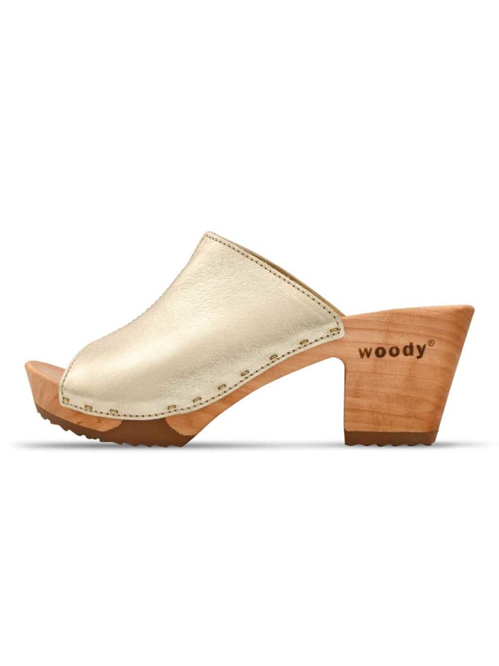 Sandale in gold