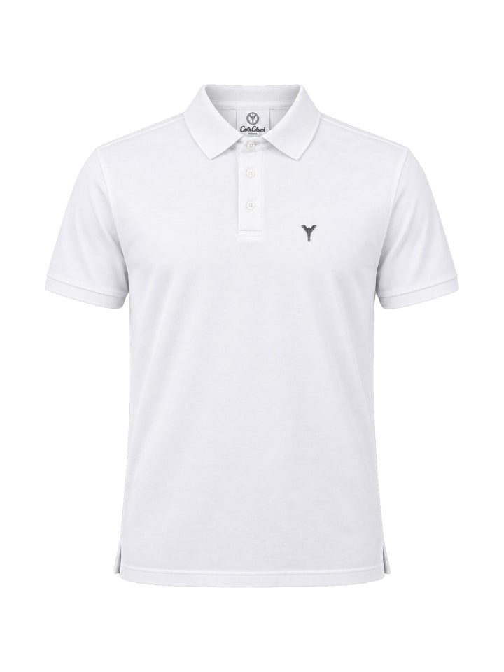 Poloshirt Franer in Weiß