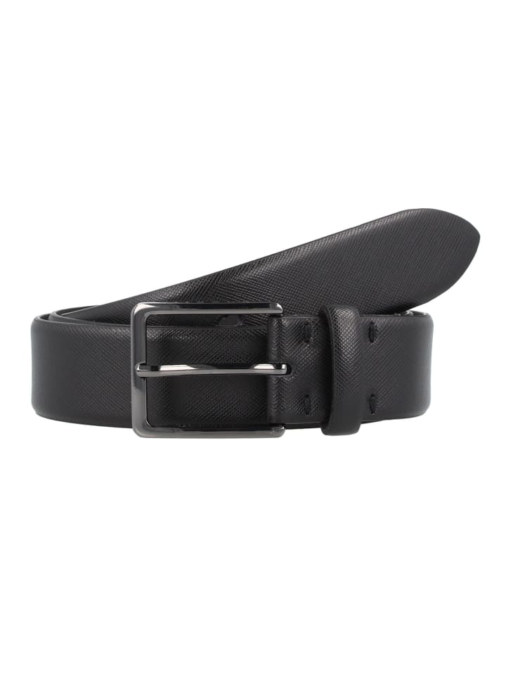 Gürtel Leder schwarz