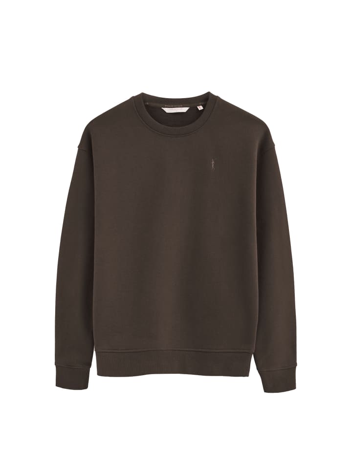 Sweatshirt WOMAN RIGBY GO SWEAT U W IO LONG SLEEVE BOXY FIT in Dunkle Schokolade