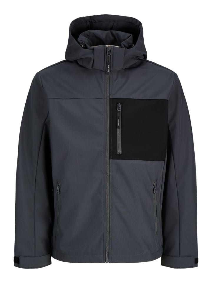 Softshell Jacke in Asphalt