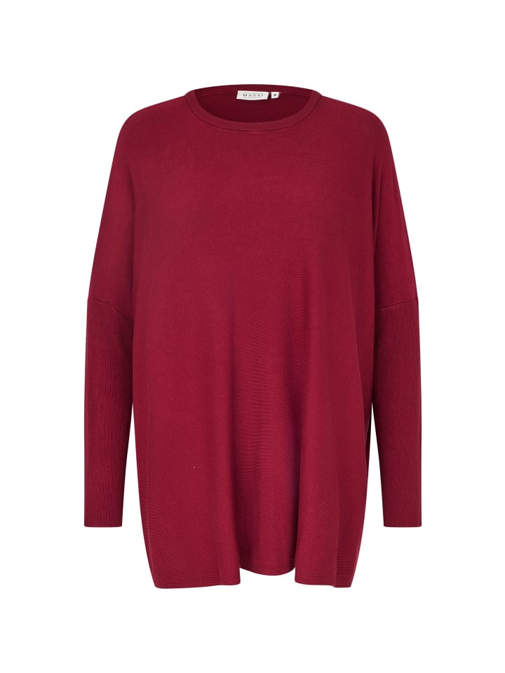 Langarmpullover MaFanasi in Tibetan Red