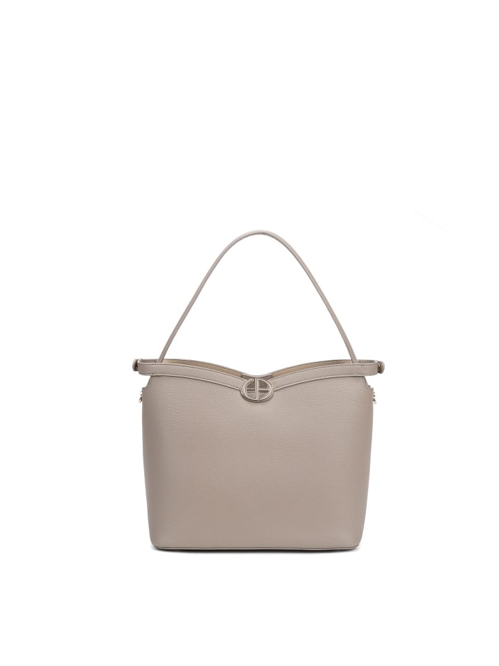 Schultertasche in LIGHT TAUPE