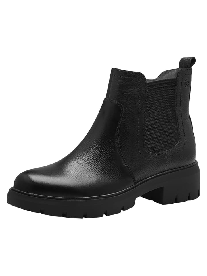 WIDE FIT Chelsea Boot in BLACK NAPPA
