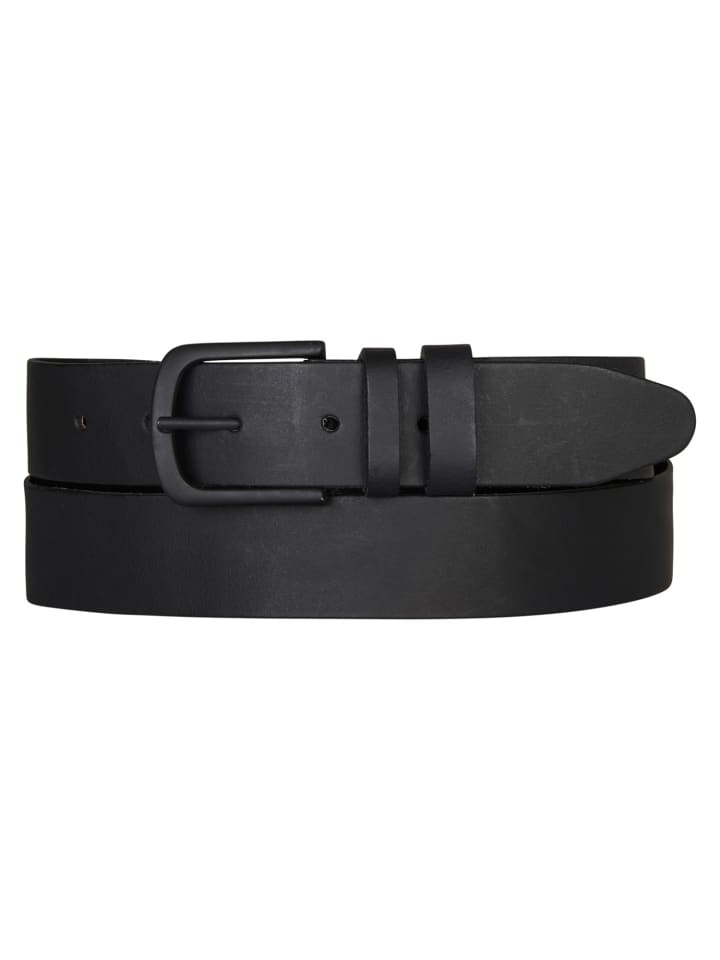 Ledergürtel in Schwarz