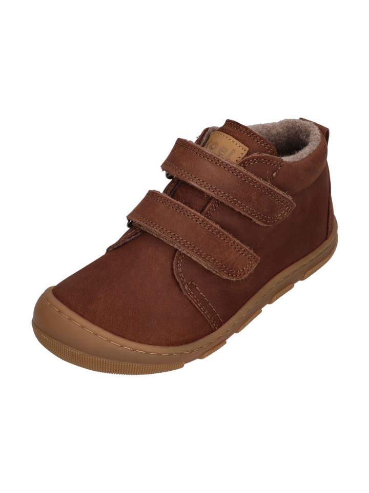 Sneaker High Kari Wool extra Weit in braun