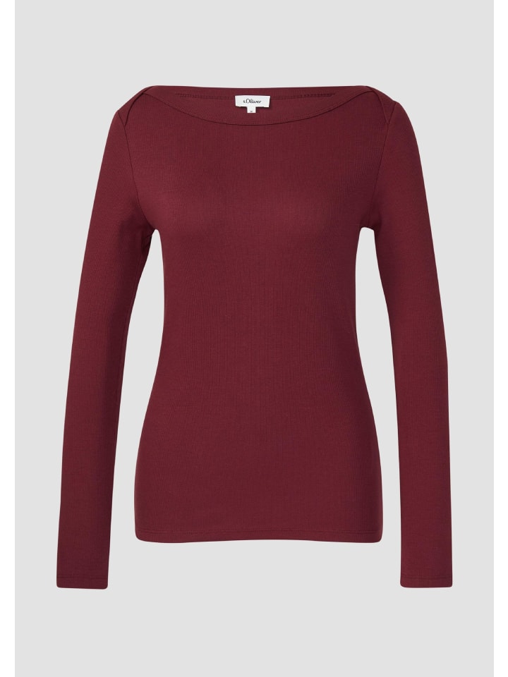 T-Shirt in 3902_bordeaux