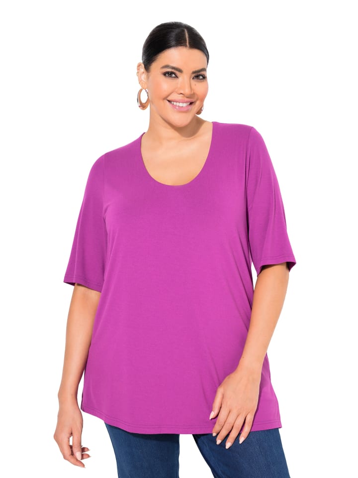 Shirt in brombeere