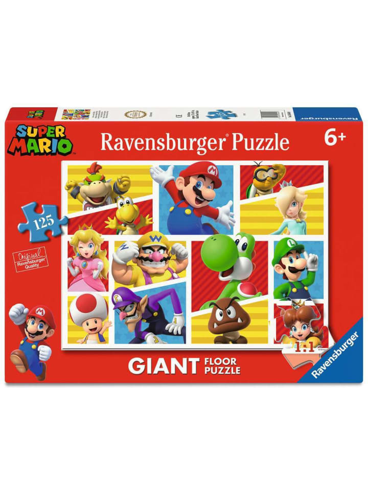 Ravensburger Puzzle 125 Teile Marios Freunde und Feinde in bunt