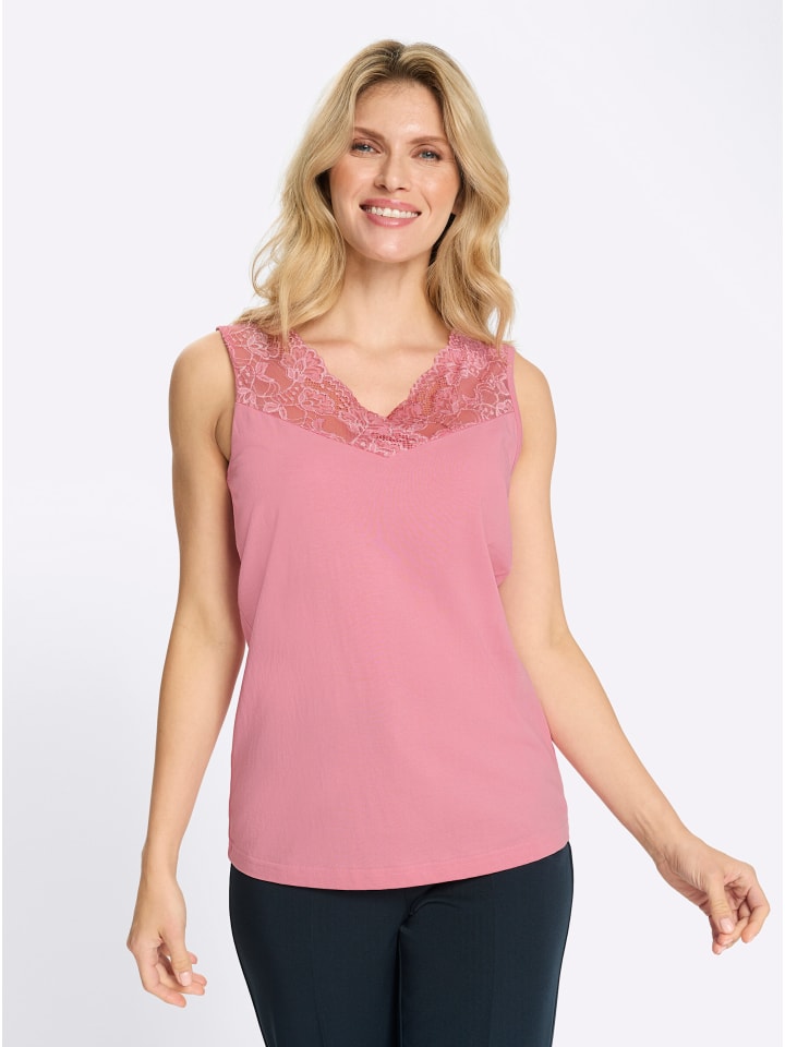 Shirttop in altrosa