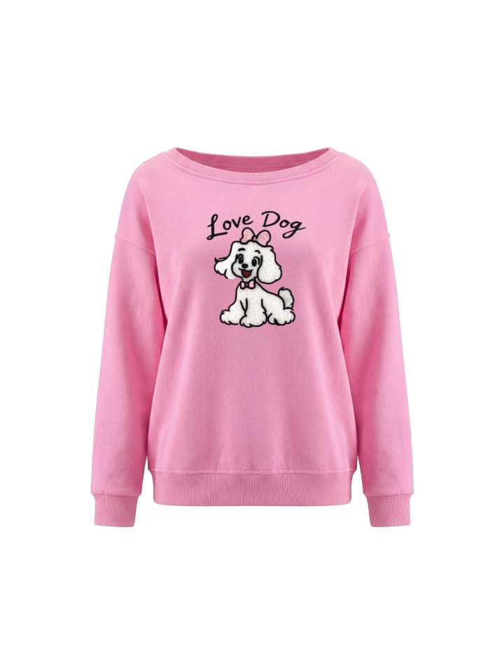 Women Sweatshirt in Pink