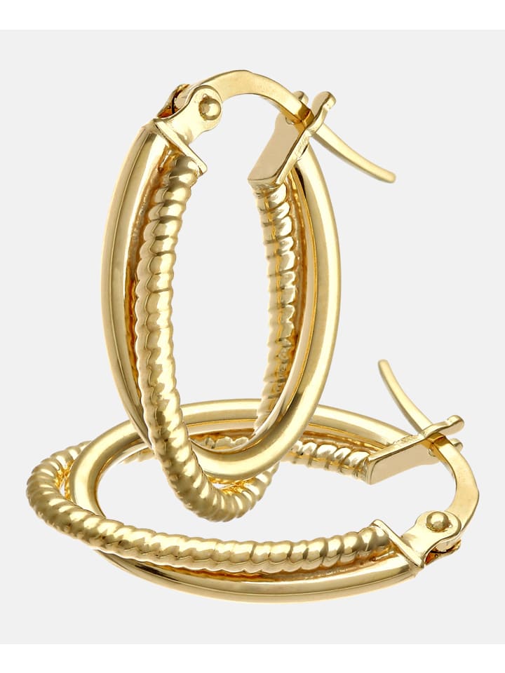 Creolen aus 375 Gelbgold