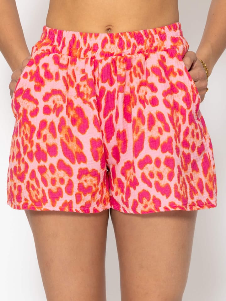 Musselin Shorts in Pink