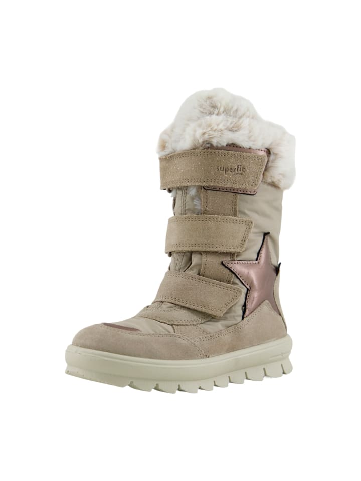 Winterstiefel in Beige