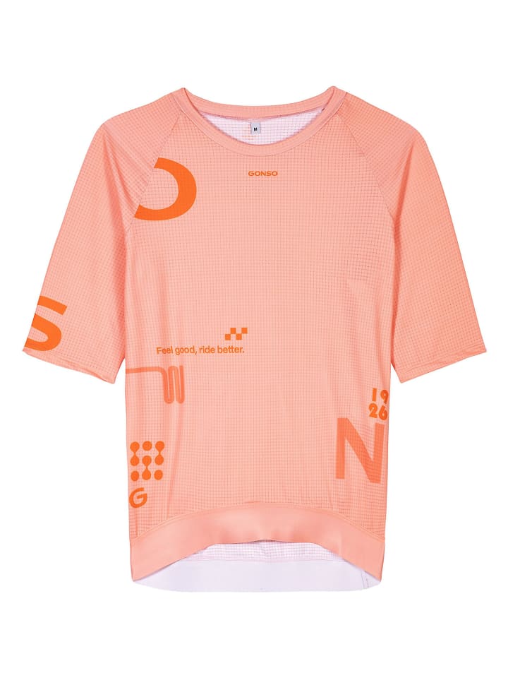 Radtrikot High Summer Jersey Zipless M in Orange