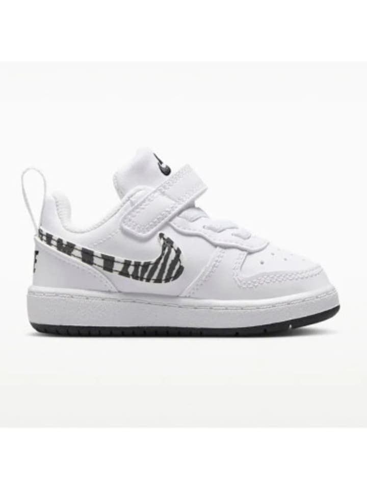 Sneackers Court in White/Black