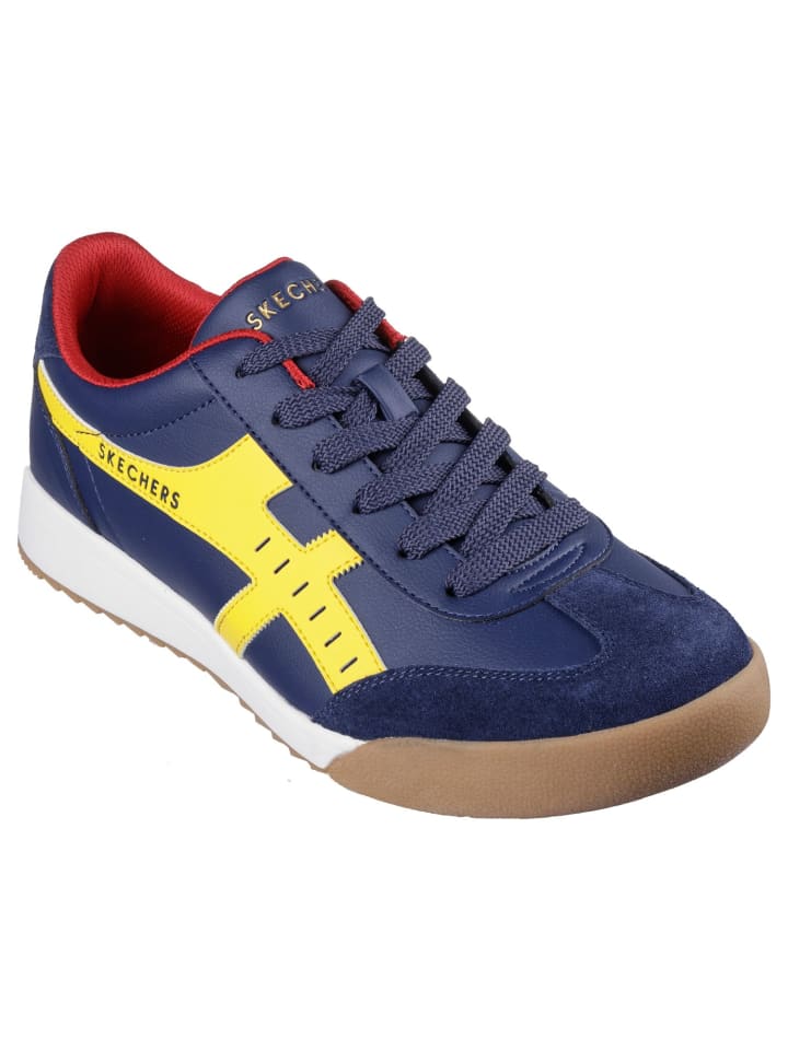 Sneaker "ZINGER MANZANILLA TOTALE" in Marineblau / Gelb