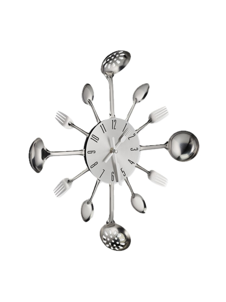 Wanduhr Besteck