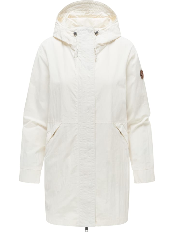 Kurzmantel Lamyja A in Ivory