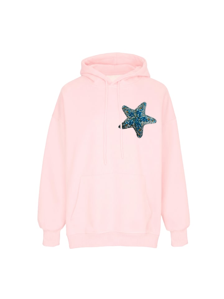Women Hoodie in Light Rose