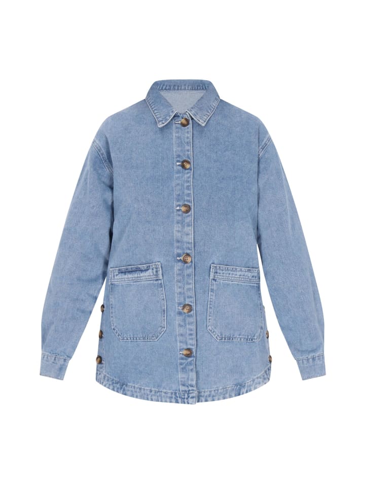 Women Jacket in BLUE DENIM