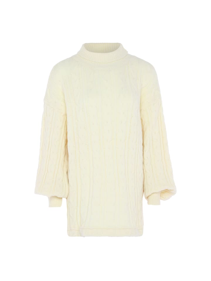 Women Sweater in Wollweiss