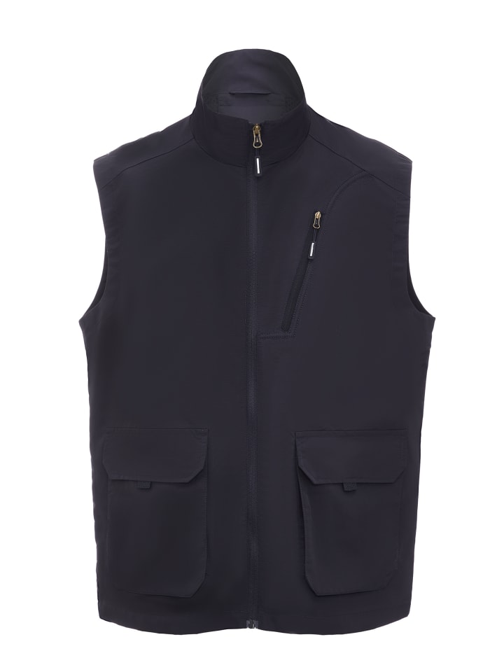 Herren Vest in MARINE
