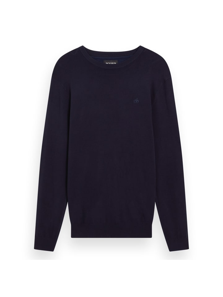 Strickpullover in Dunkelblau