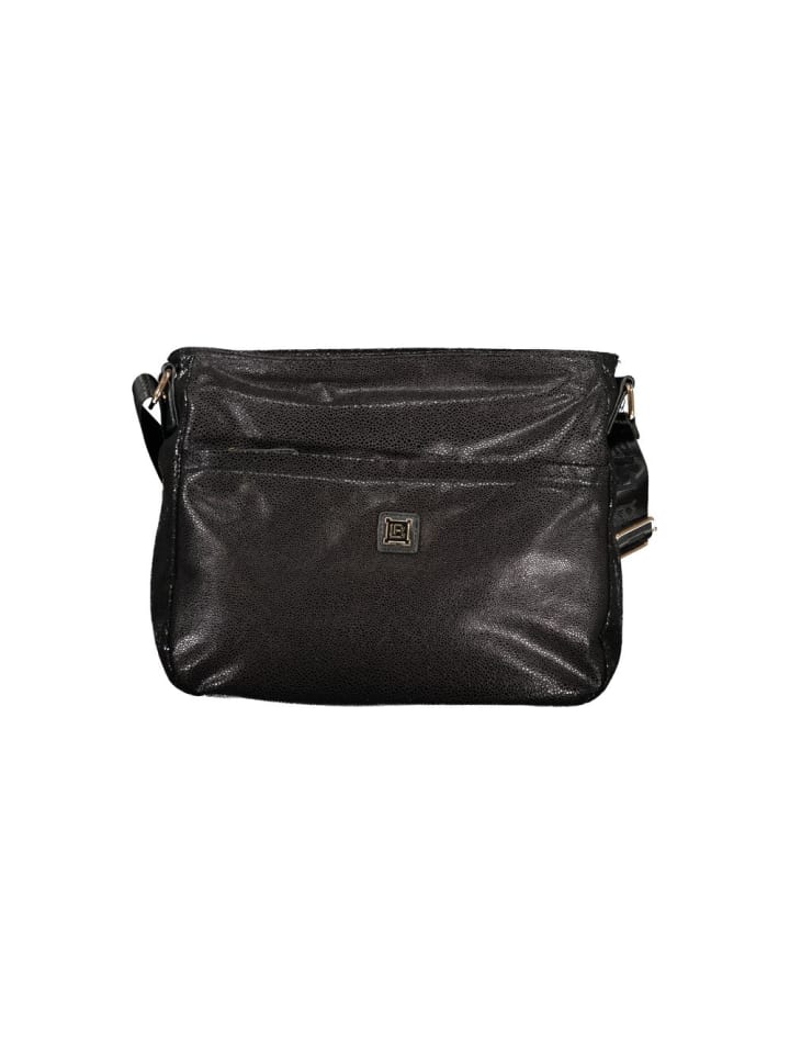 Schwarz Polyester Damen Handtasche
