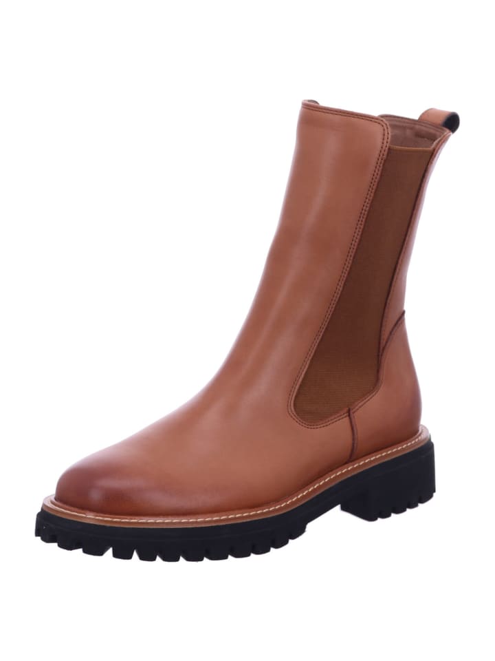 Chelseaboots in cognac