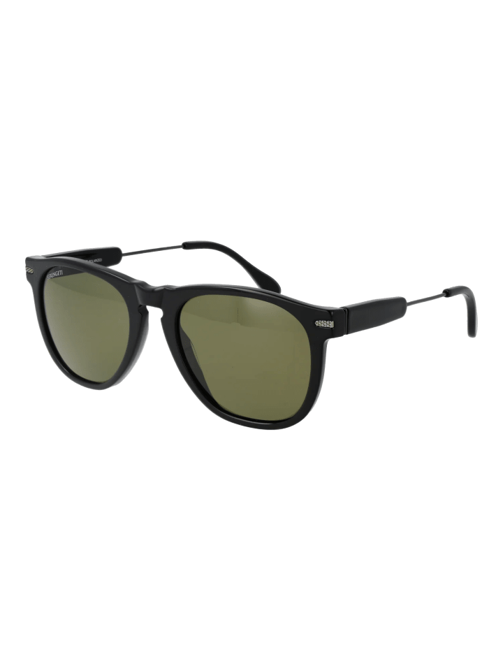 Männer Sonnenbrille Rechtwinklig Schwarz