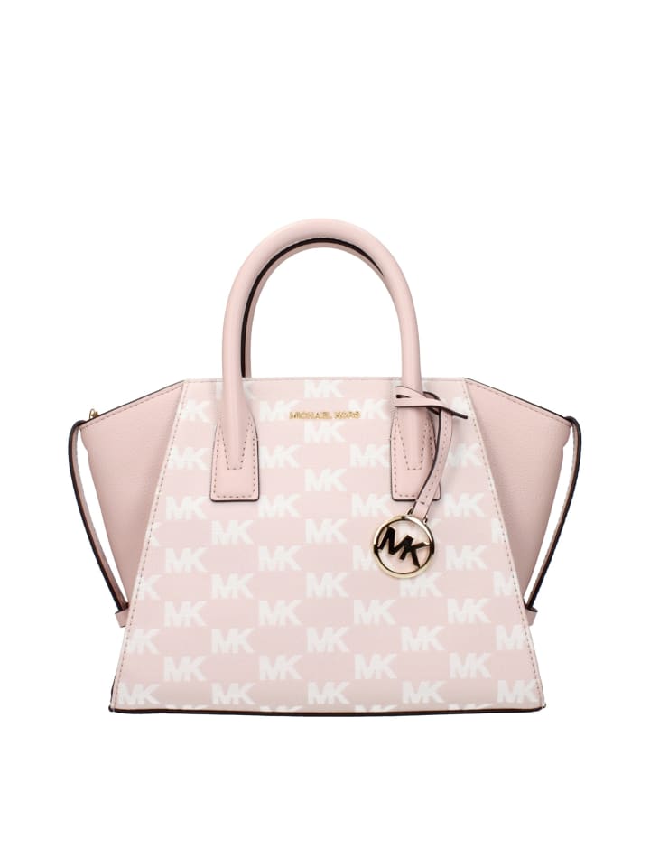 Pink Stoff Handtasche