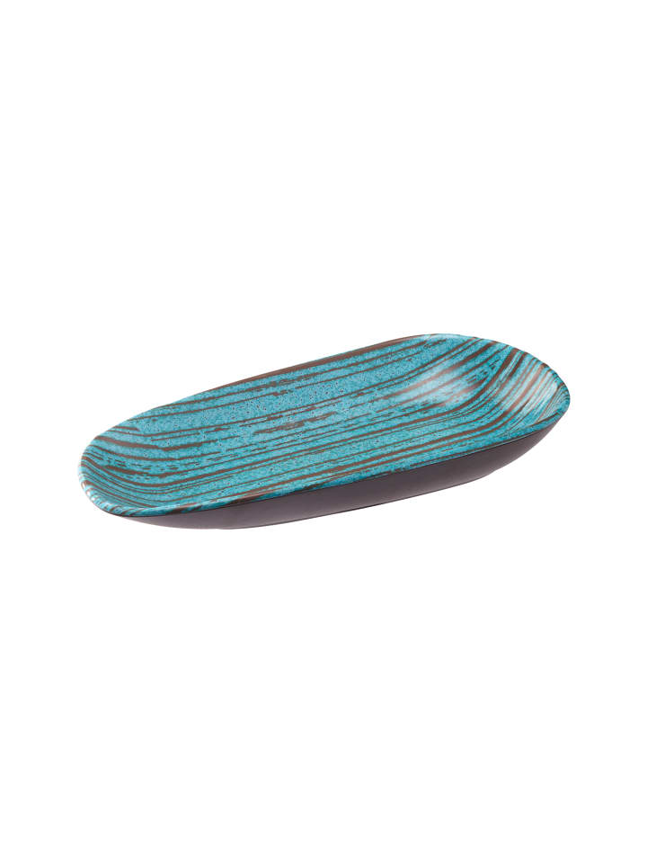 Teller -CANCUN- 34 x 15,5 cm, H: 4 cm Melamin